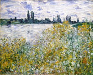 Claude Monet - Ee aux Fleurs near Veheuil 1880