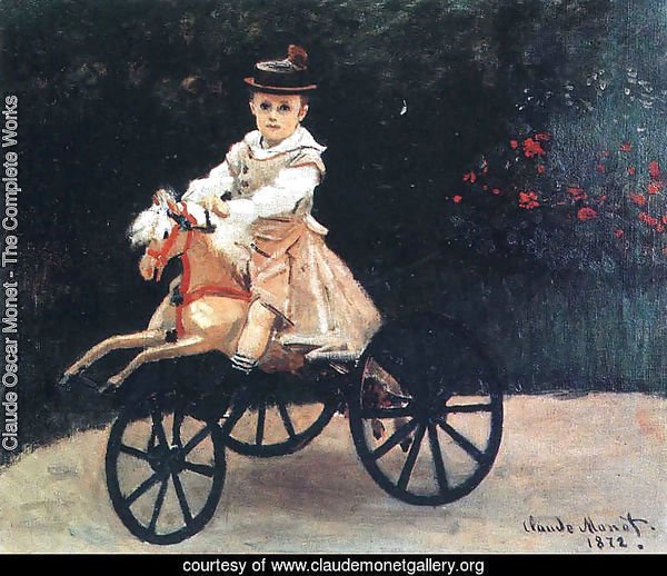 Jean Monet on His Hobby Horse 1872