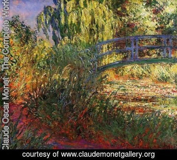 Claude Monet - Path along the Water-Lily Pond 1900