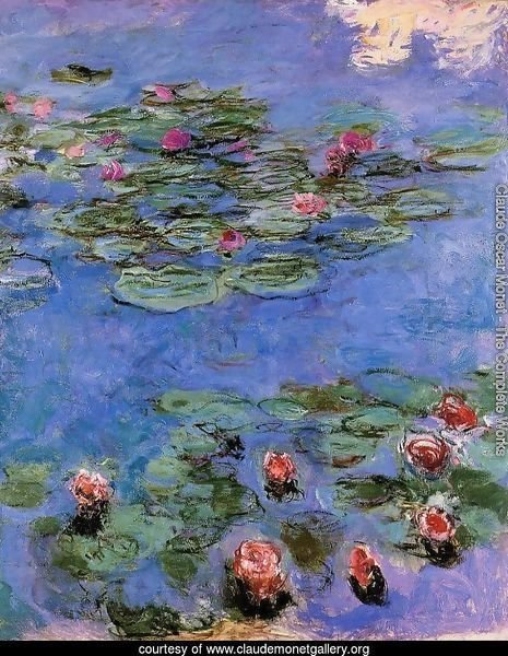 Red Water-Lilies 1914-1917