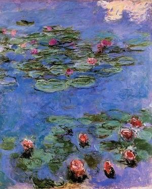 Claude Monet - Red Water-Lilies 1914-1917