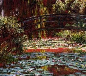 Claude Monet - The Bridge over the Water-Lily Pond 1900