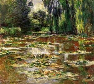 Claude Monet - The Bridge over the Water-Lily Pond 1905