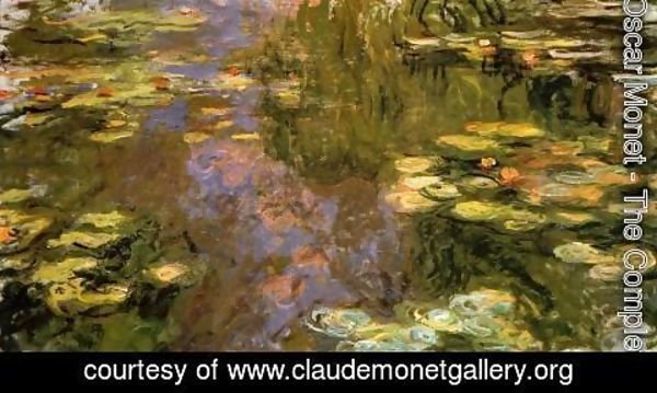 Claude Monet - The Water-Lily Pond1 1917-1919