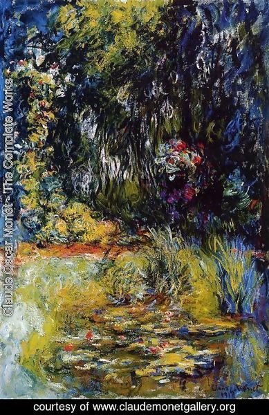 Claude Monet - The Water-Lily Pond1 1918-1919
