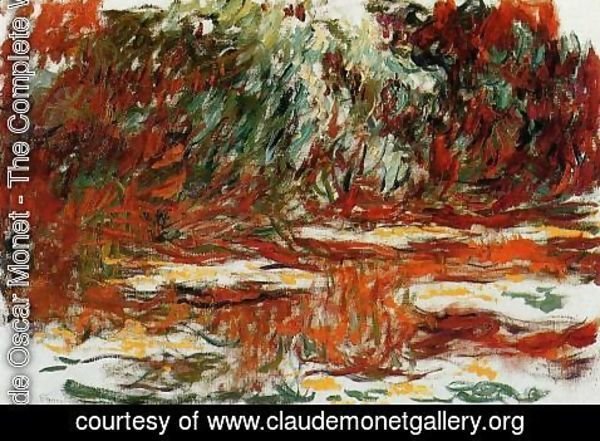 Claude Monet - The Water-Lily Pond2 1918-1919