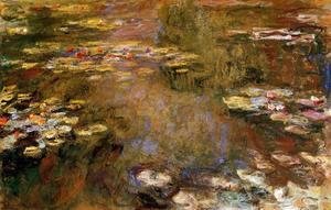 Claude Monet - The Water-Lily Pond4 1917-1919