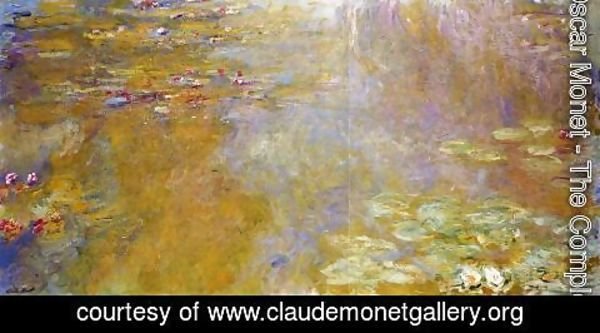 Claude Monet - The Water-Lily Pond6 1917-1919