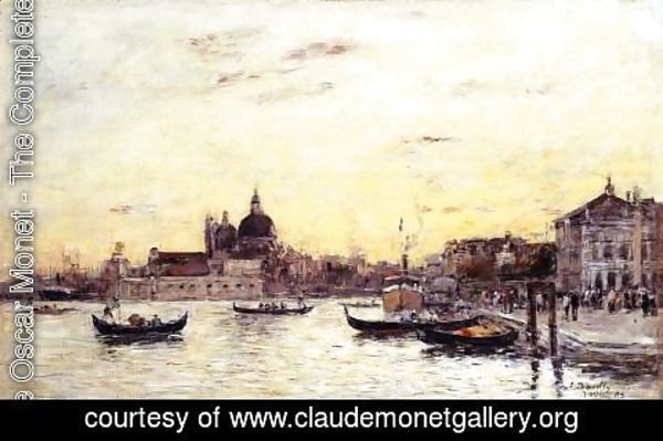 Claude Monet - Venice The Mole at the Entrance to the Grand Canal and the Salute 1895