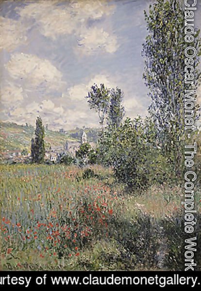 Claude Monet - View of Veheuil 1880