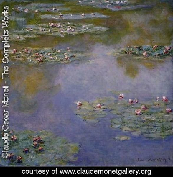 Claude Monet - Water-Lilies12 1907