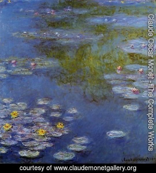 Claude Monet - Water-Lilies9 1908