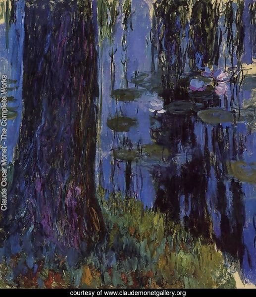 Weeping Willow and Water-Lily Pond1 1916-1919