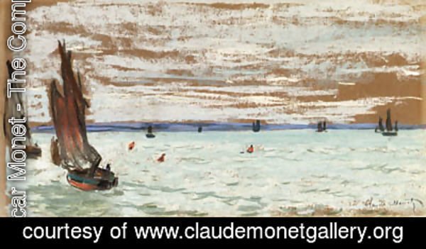 Claude Monet - Au large (Open Sea)