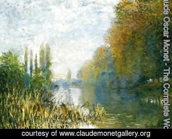Claude Monet - Bords de la Seine en automne