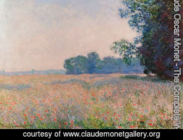 Claude Monet - Champ d'avoine