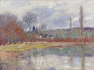 Claude Monet - Printemps A Vetheuil
