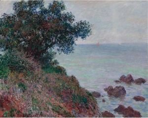 Claude Monet - Bords De La Mediterranee, Temps Gris