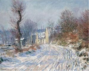 Claude Monet - Route De Giverny En Hiver