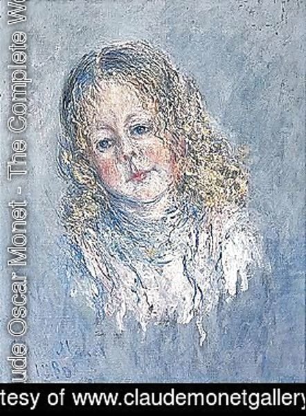 Claude Monet - Portrait of a girl