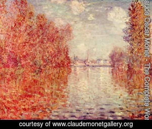 Claude Monet - Autumn in Argenteuil