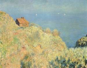 Claude Monet - La maison du Pecheur, Varengeville, 1882