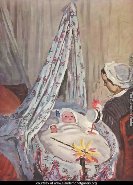 Jean Monet in his crib