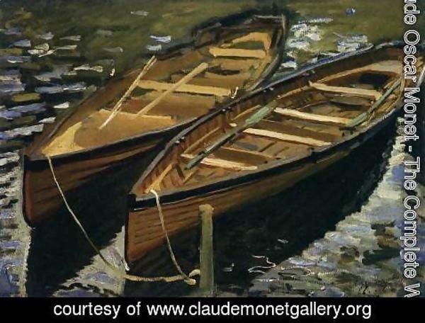 Claude Monet - The Boats