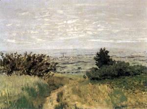 Claude Monet - The Plain of Sannois at Argenteuil