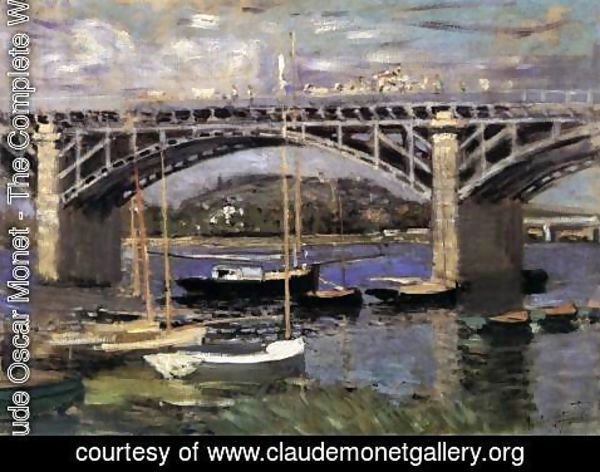 Claude Monet - The Bridge at Argenteuil 2