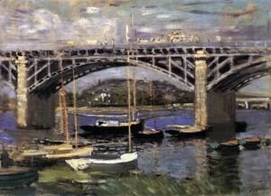 Claude Monet - The Bridge at Argenteuil 2