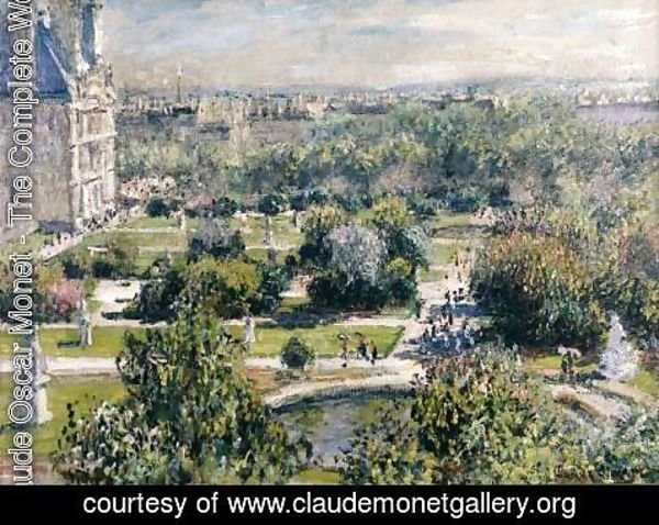 Claude Monet - View of the Tuileries Garden
