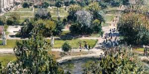 View of the Tuileries Garden (detail)