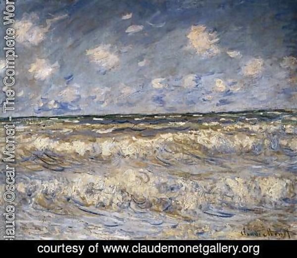 Claude Monet - Stormy Sea