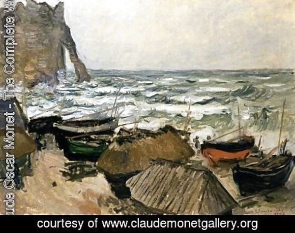Claude Monet - Fishing Boats 2