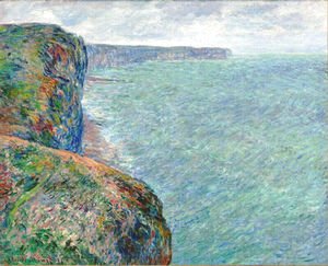 The Sea Seen from the Cliffs of Fecamp