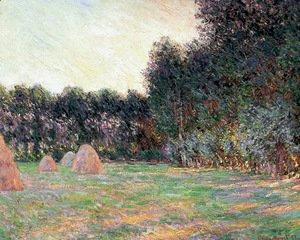 Claude Monet - Meadow with Haystacks near Giverny