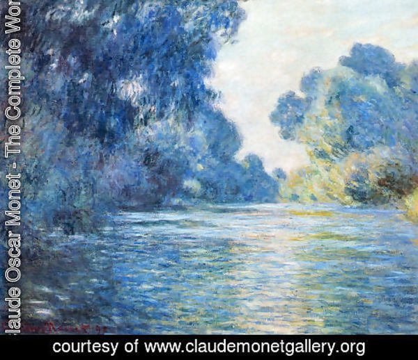 Claude Monet - Morning on the Seine at Giverny 02