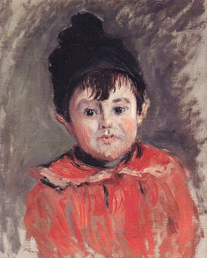Claude Monet - Portrait of Michael with Hat and Pom Pom