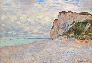 Claude Monet - Cliffs near Dieppe 2