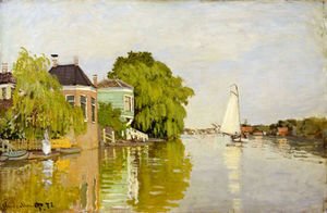 Claude Monet - Houses on the Achterzaan