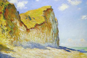 Claude Monet - Cliffs near Pourville