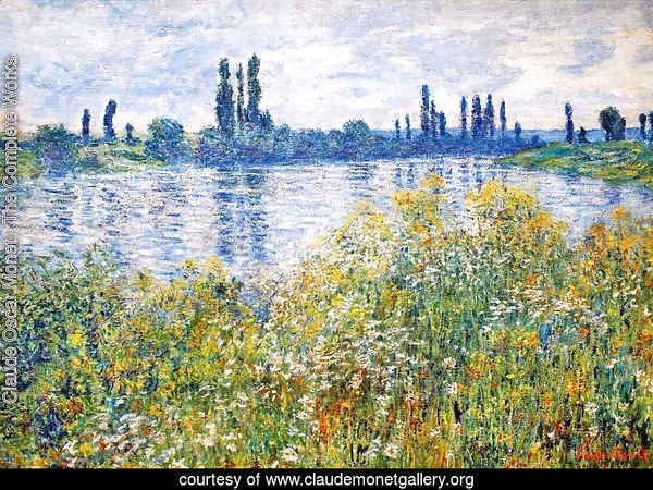 Flowers on the Banks of Seine near Vetheuil