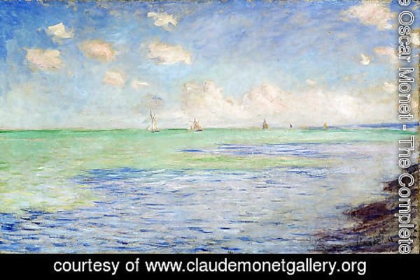 Claude Monet - The Sea at Pourville