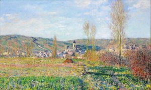 Claude Monet - Vetheuil under the Sun