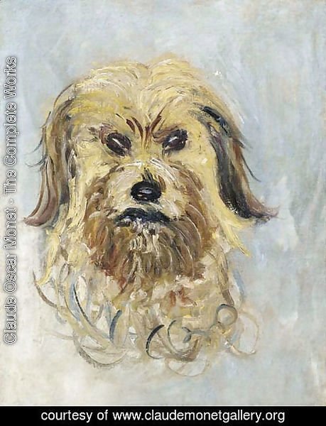 Claude Monet - Head of the Dog