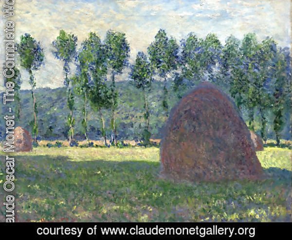 Claude Monet - Haystack at Giverny 2