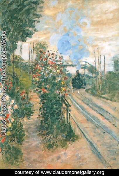 Claude Monet - Arriving at Montegeron