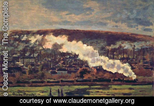 Claude Monet - The Train