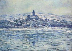 Claude Monet - Vetheuil, Ice Floes
